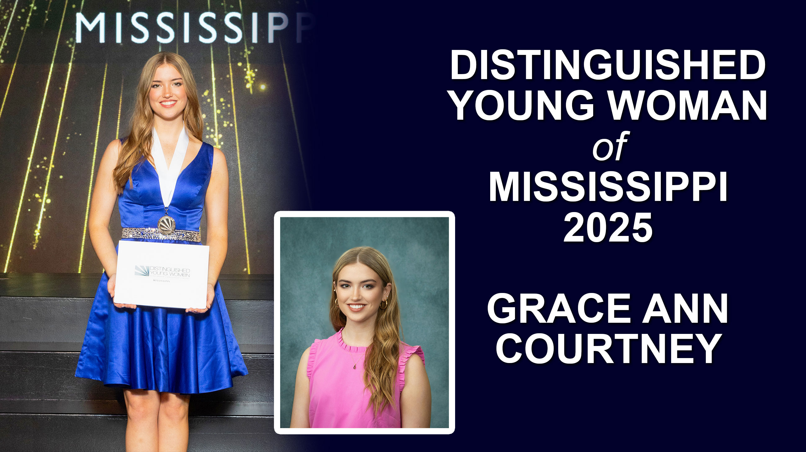 Grace Ann Courtney - 2025 Distinguished Young Woman of Mississippi